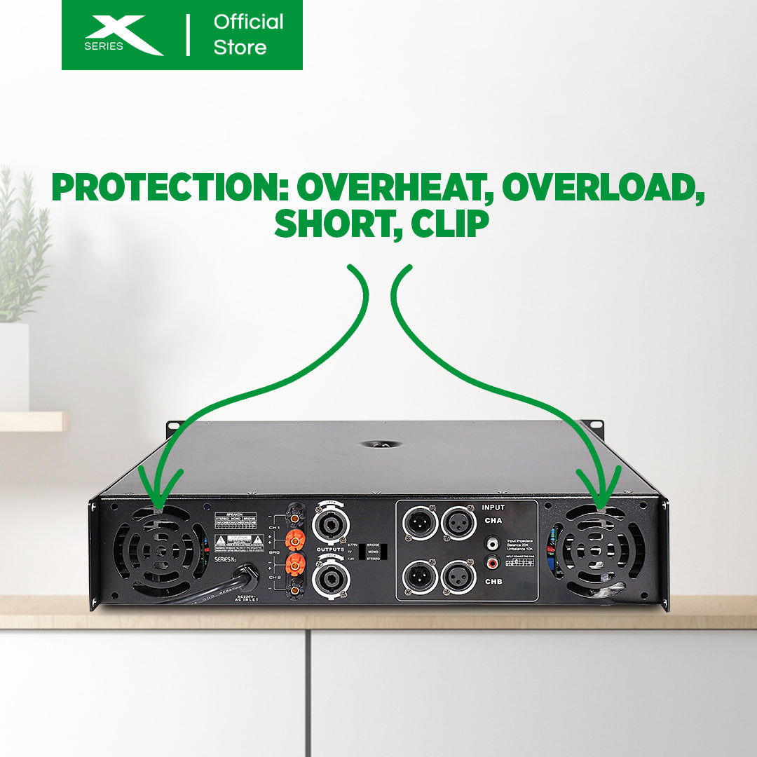 XTREME 1400Wx2 Professional Power Amplifier ( XPA-1400)