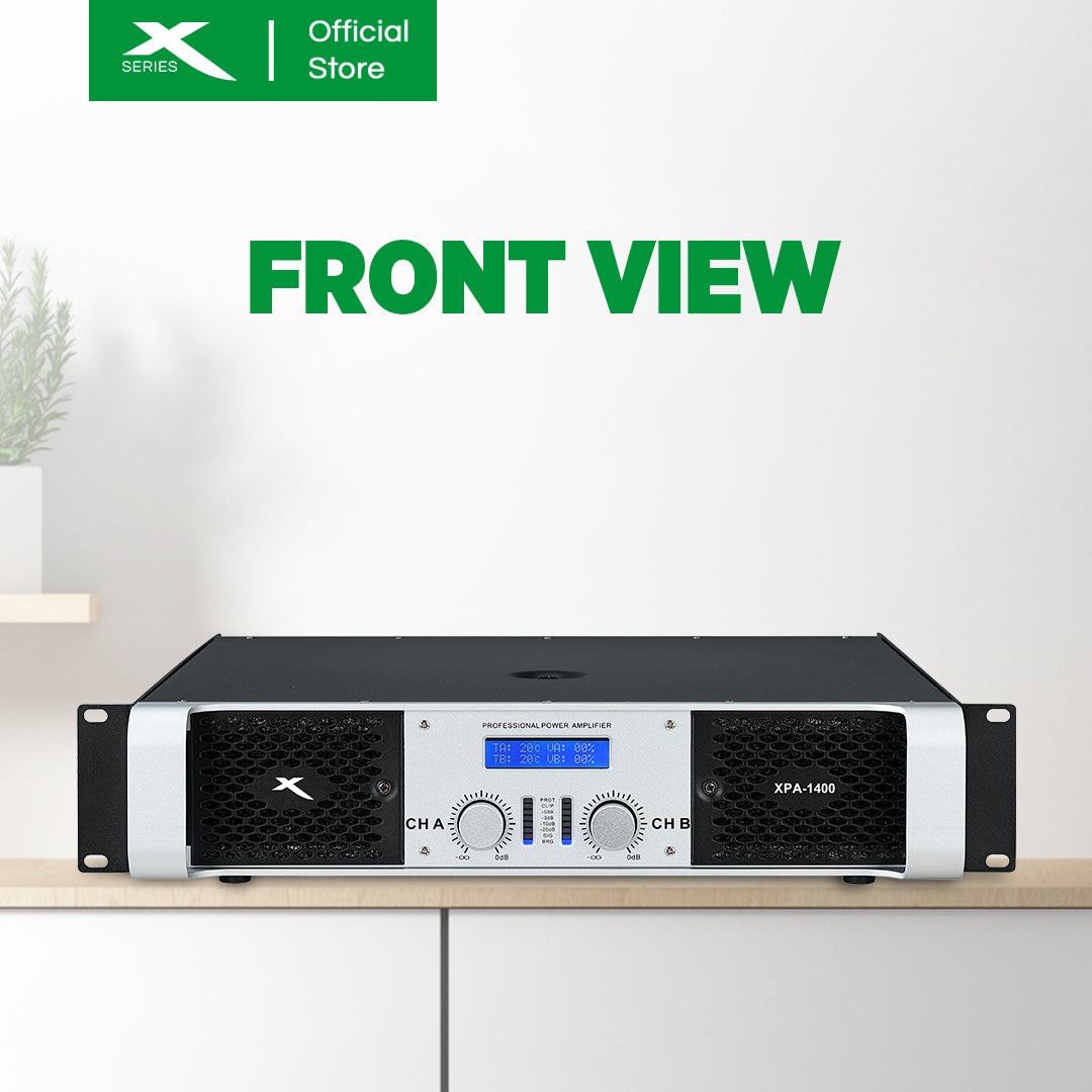 XTREME 1400Wx2 Professional Power Amplifier ( XPA-1400)