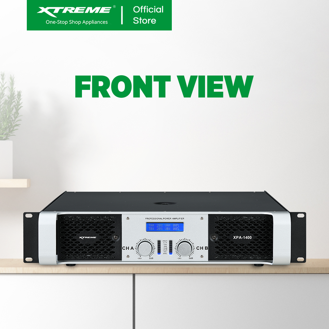 XTREME 1400Wx2 Professional Power Amplifier ( XPA-1400)