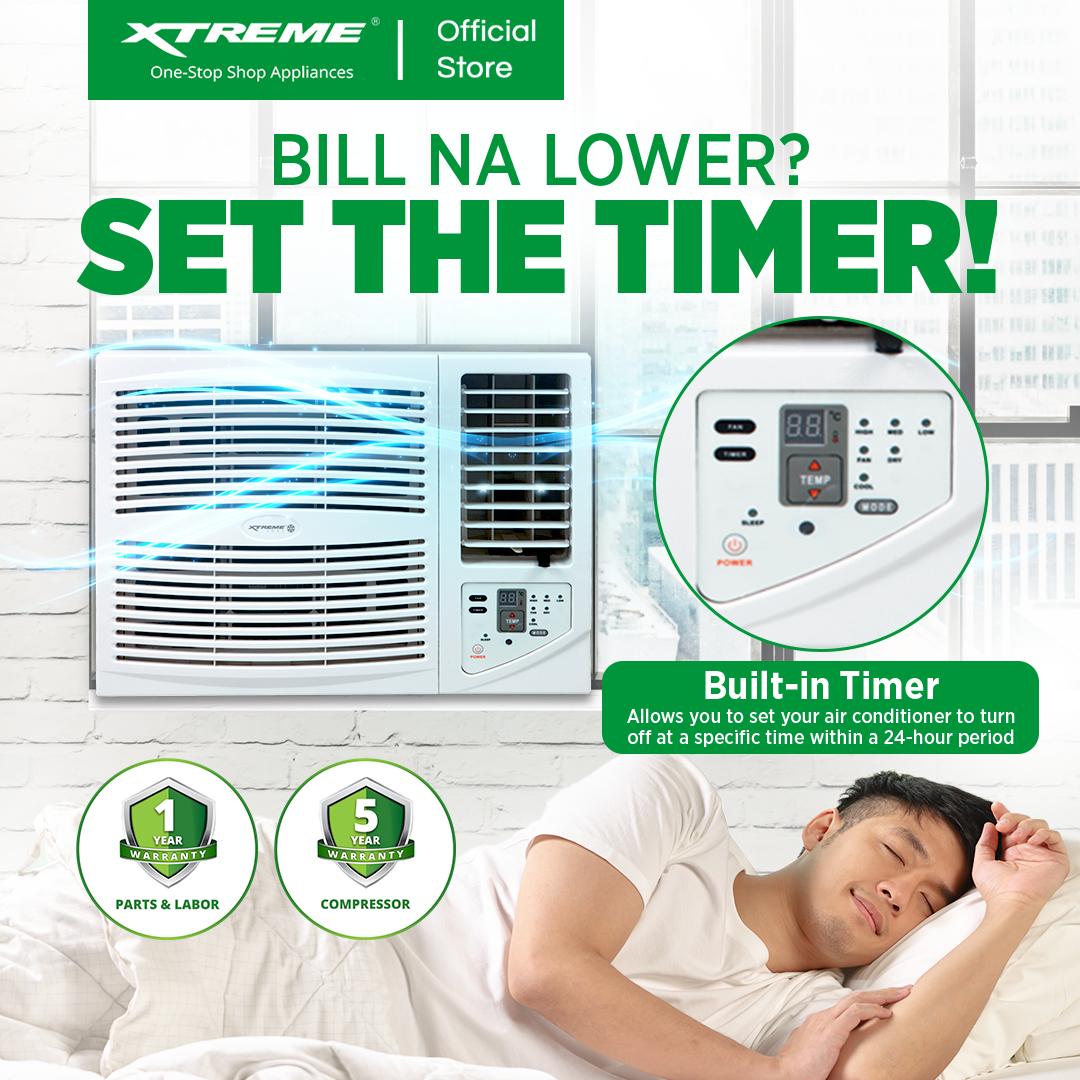XTREME COOL 2.0HP Inverter-Grade Window Type Aircon with Remote (XACWT20R)