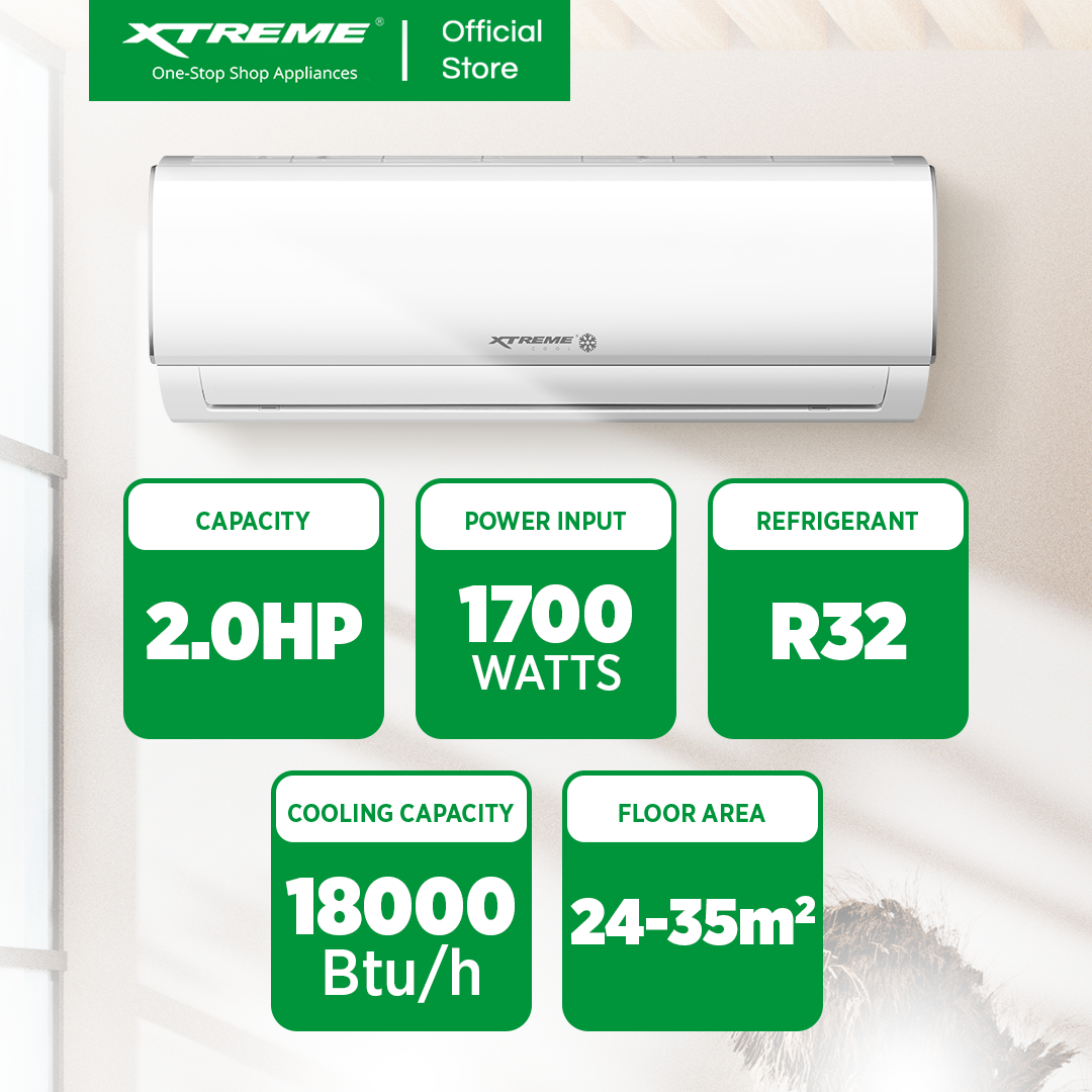 XTREME COOL 2.0HP Inverter-Grade Split Type Aircon (XACST20)