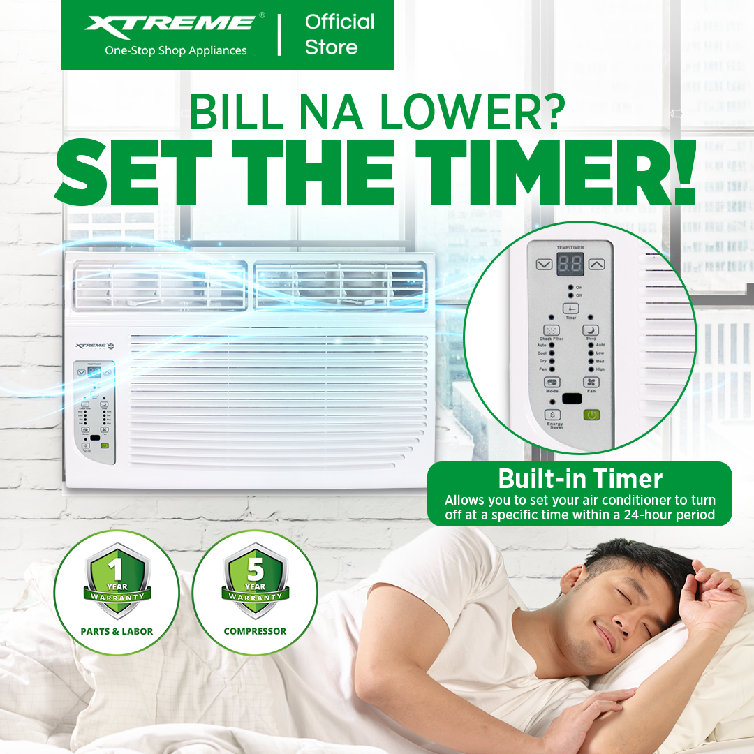 XTREME COOL 2.5HP Inverter-Grade Window Type Aircon with Remote (XACWT25R)