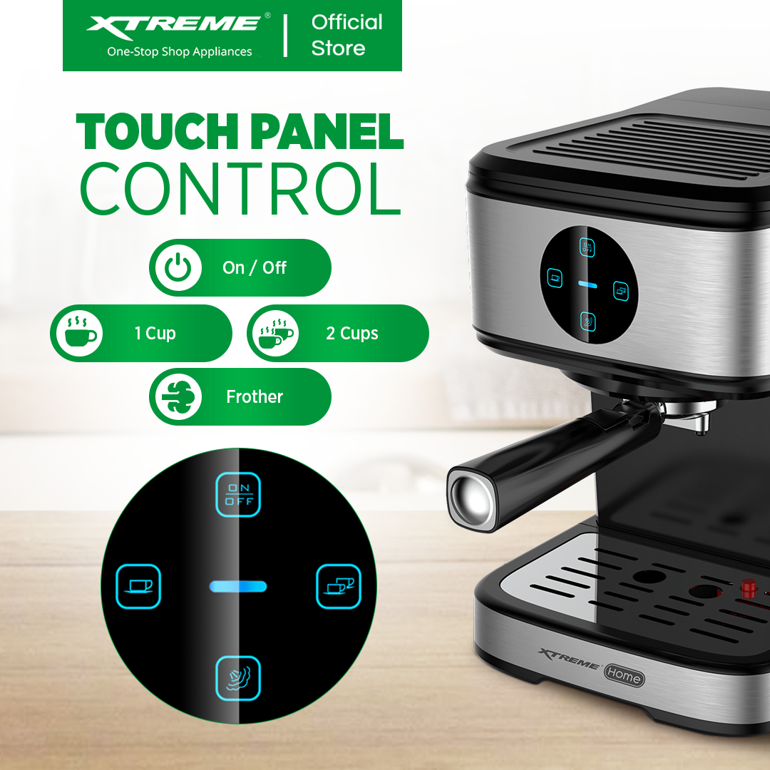 XTREME HOME 1.5L Espresso Machine (XH-ESCM)