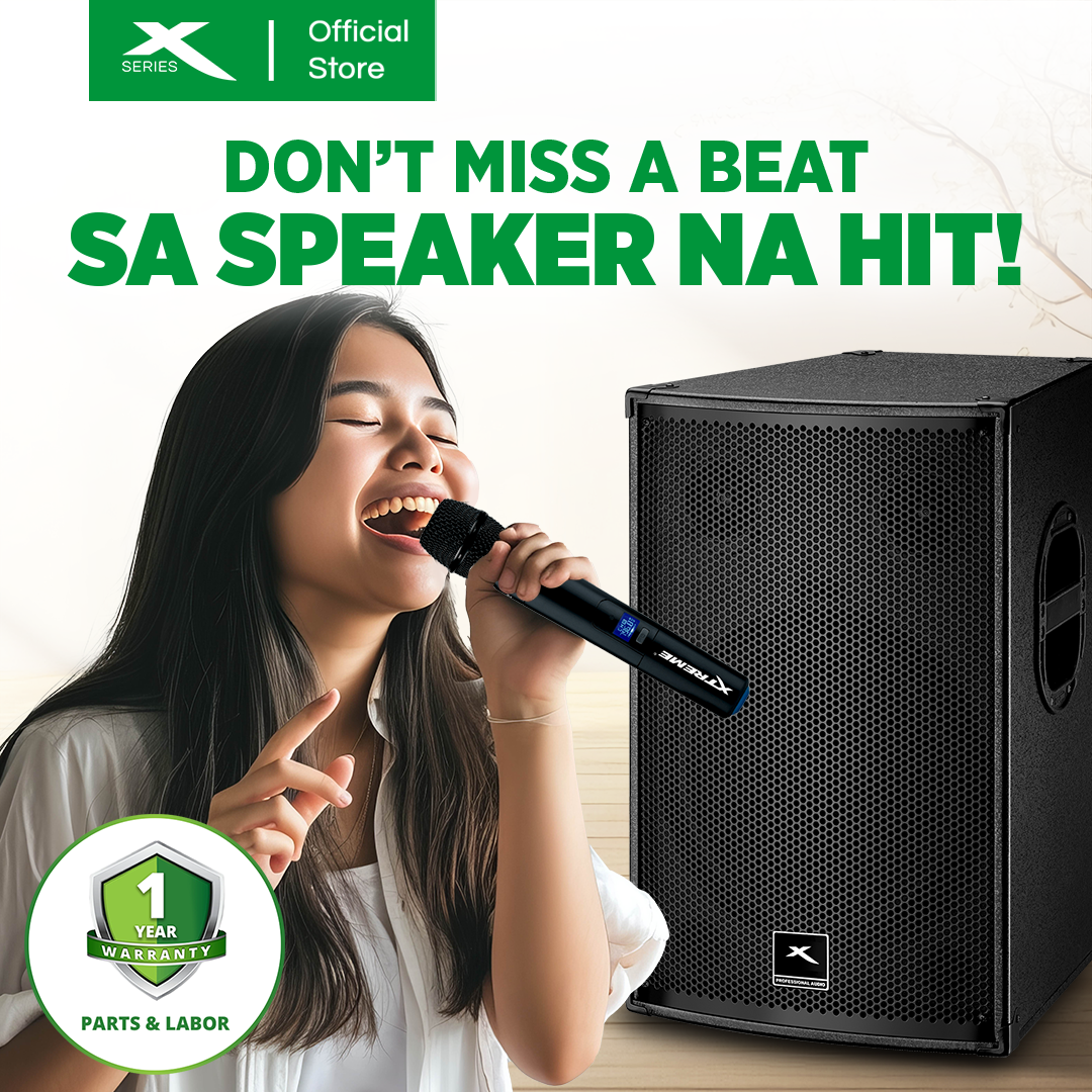 XTREME 400W Two-Way Professional Speaker (XK-10)