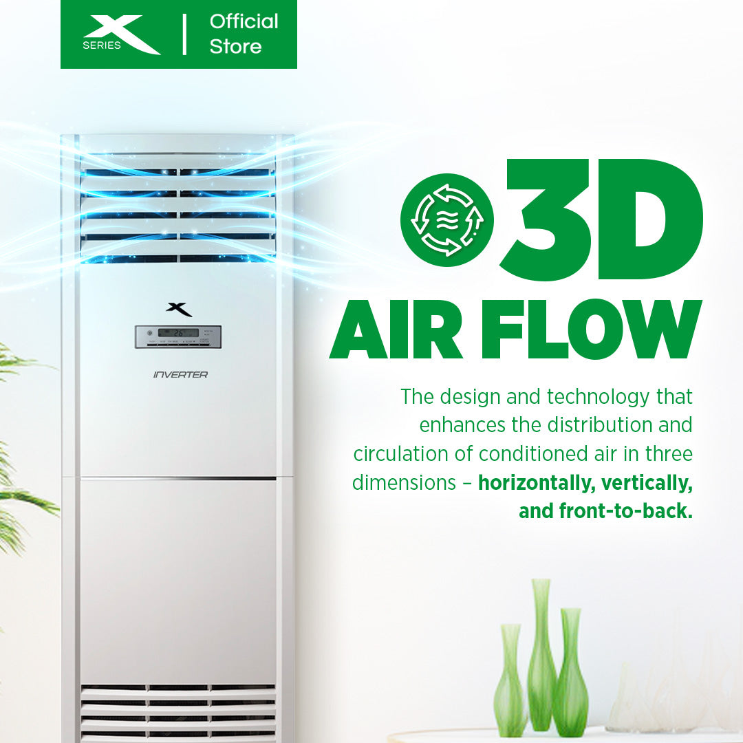 XTREME COOL 5.0T Floor Standing Aircon Inverter | XACFS5i