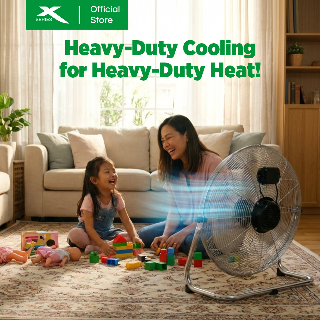 XTREME HOME 16" Industrial Floor Fan (XH-EF-IFF16)