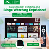 X-SERIES 55 inch Google TV Frameless WiFi Netflix YouTube Google Play w/ Voice Control | MF-5500GOX