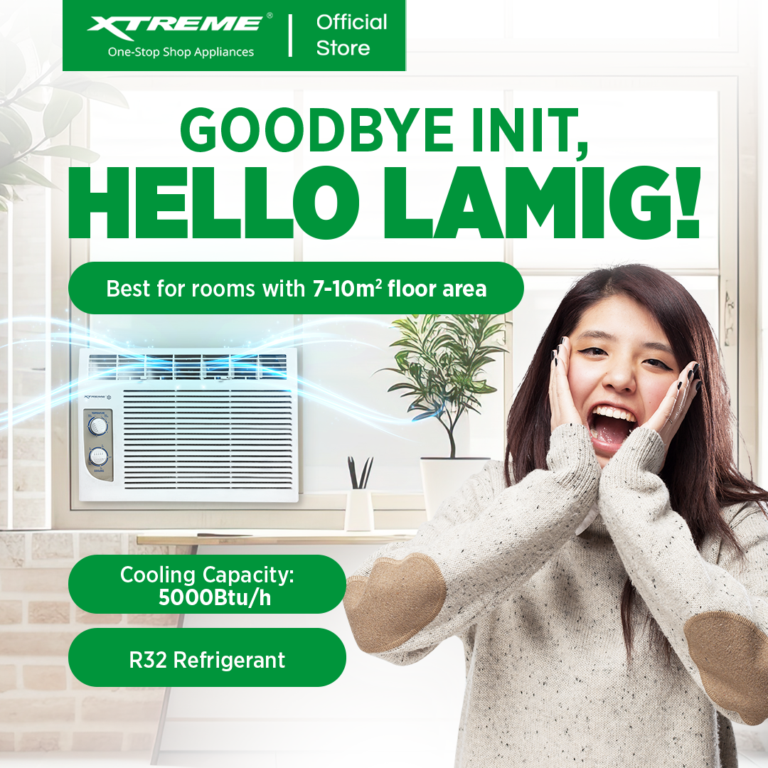 XTREME COOL 0.6HP Inverter-Grade Window Type Aircon (XACWT06)
