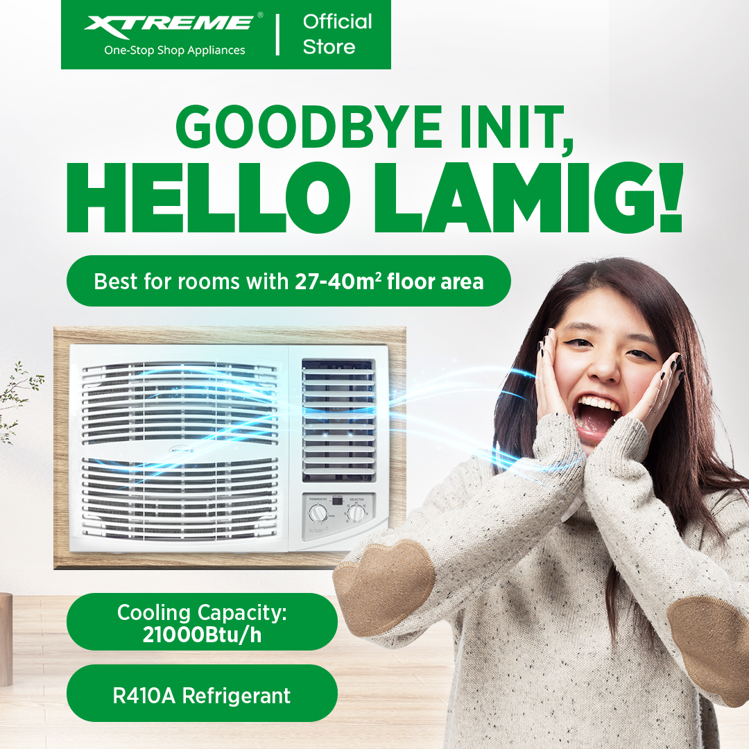 XTREME COOL 2.5HP Inverter-Grade Window Type Aircon (XACWT25)