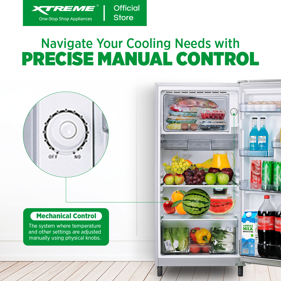 XTREME COOL 5.4CU.FT. Inverter-Garde Single Door Refrigerator with Separate Chiller (XCOOL-SD151Mv2)