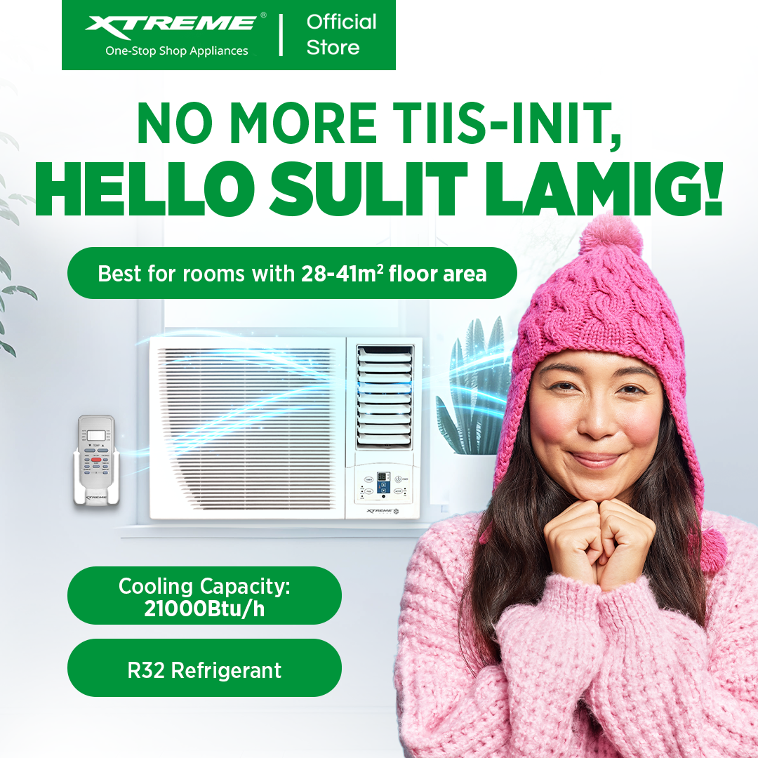 XTREME COOL 2.5HP Inverter Window Type Aircon (XACWT25i)