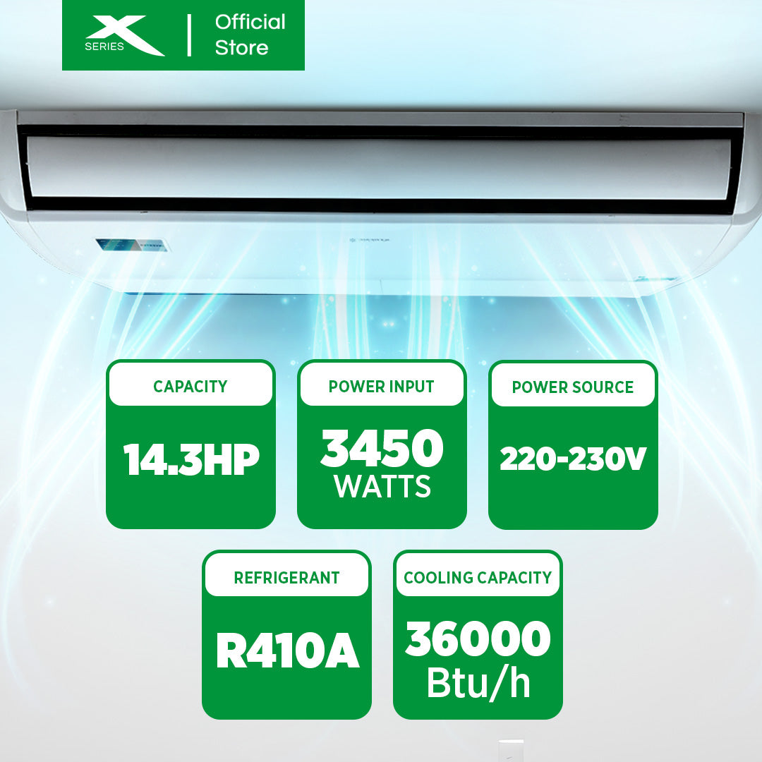 XTREME COOL 3.0T Ceiling Mounted Aircon Inverter | XACM3i