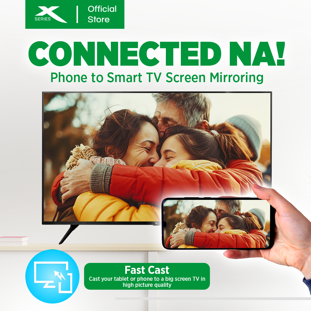 X-SERIES 43 inch LED TV Digital Smart Full HD Slim Bezel with Free Wall Bracket | MF-4300VX
