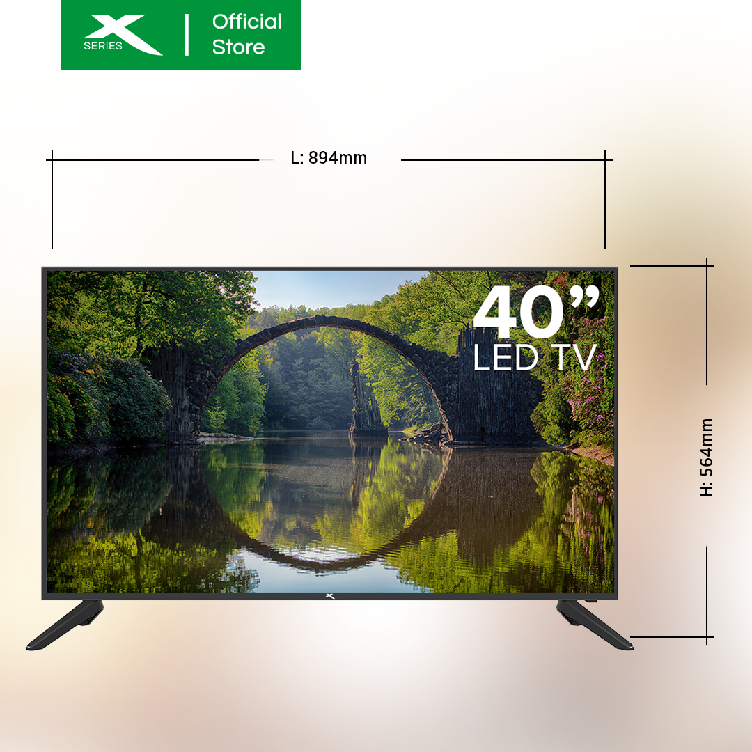 XTREME 40-inch LED TV Slim Bezel Dynamic Sound (MF-4000) – XTREME ...