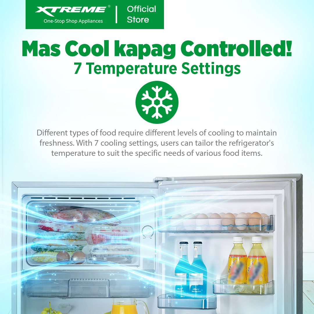 XTREME COOL 5.4CU.FT. Inverter-Garde Single Door Refrigerator with Separate Chiller (XCOOL-SD151Mv2)