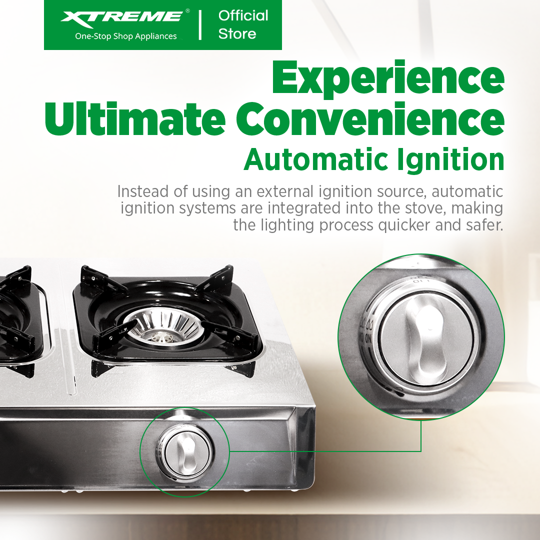 XTREME HOME 3 Burner Gas Stove (XGS-3BECO)