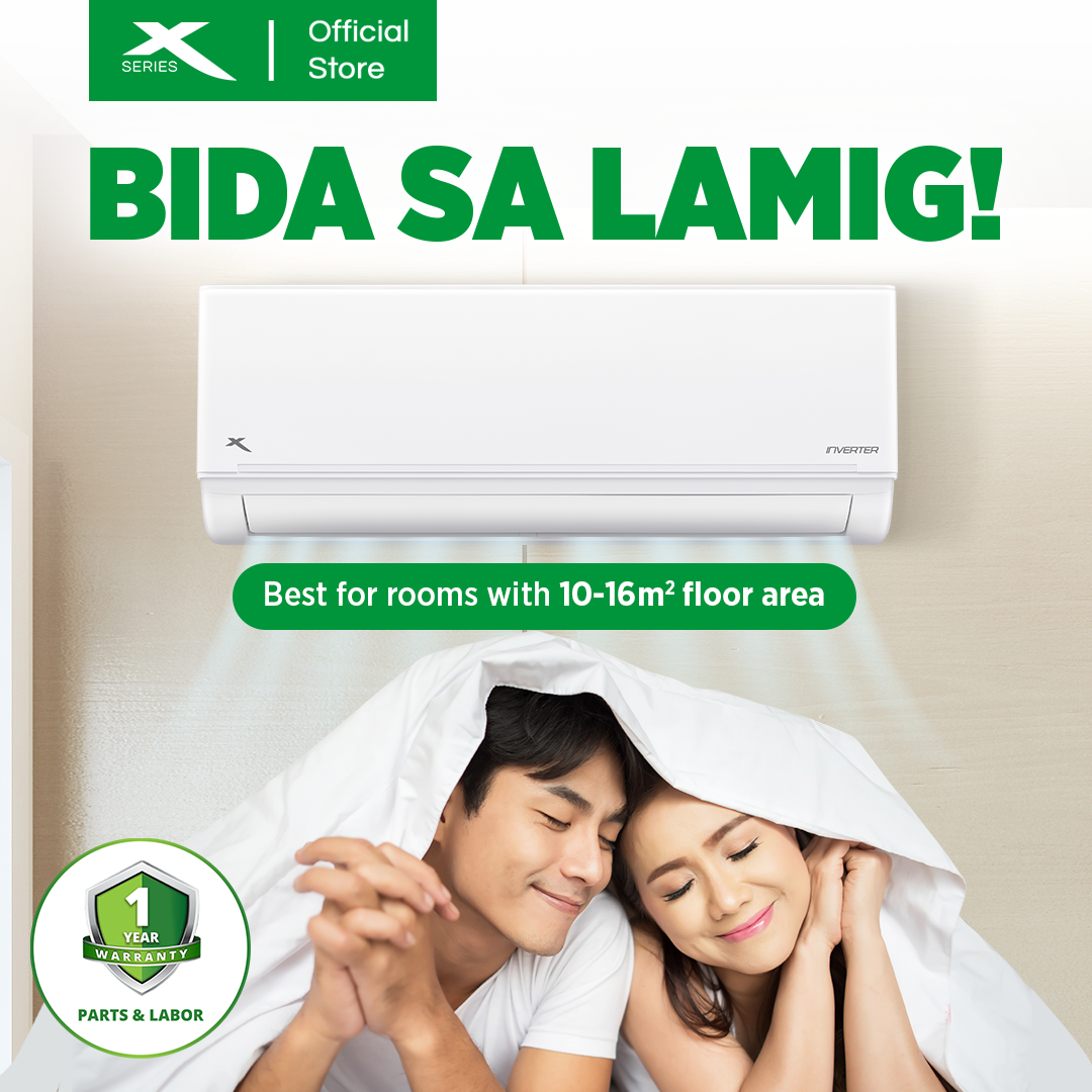 XTREME COOL 1.0HP Inverter Split Type Aircon (XACST10i) – XTREME Appliances