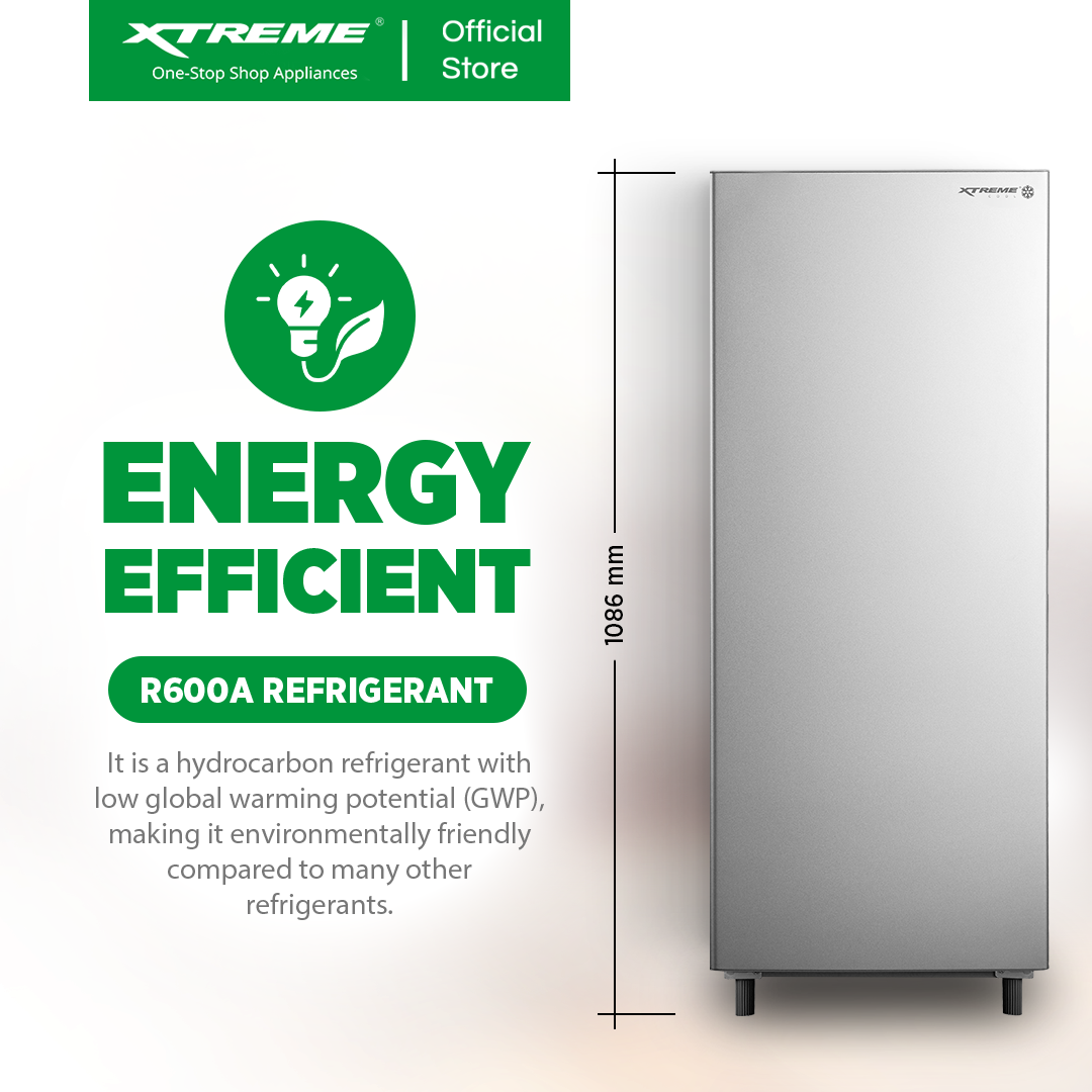 XTREME COOL 5.4CU.FT. Inverter-Garde Single Door Refrigerator with Separate Chiller (XCOOL-SD151Mv2)