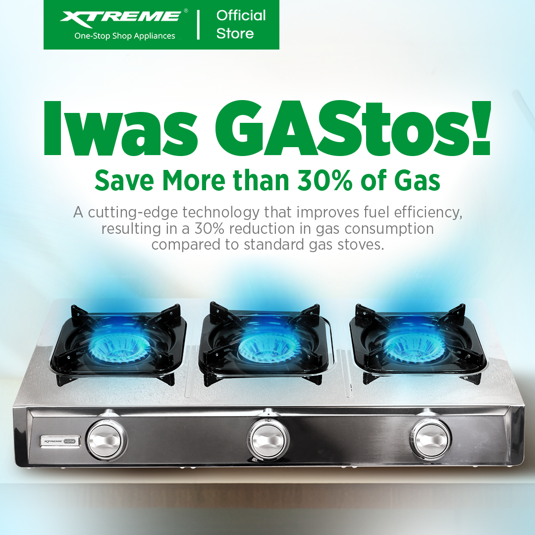 XTREME HOME 3 Burner Gas Stove (XGS-3BECO)
