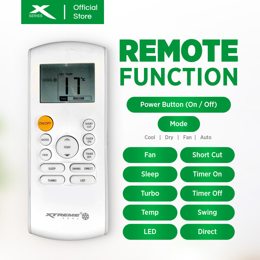 XTREME COOL 3.0T Floor Standing Aircon Energy Efficient | XACFS3