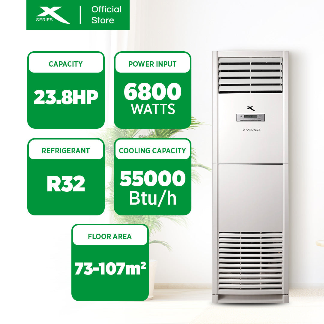XTREME COOL 5.0T Floor Standing Aircon Inverter | XACFS5i