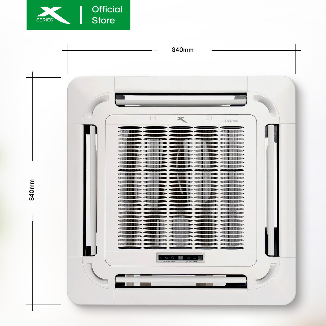 XTREME COOL 5.0T Ceiling Cassette Aircon Inverter | XACC5i