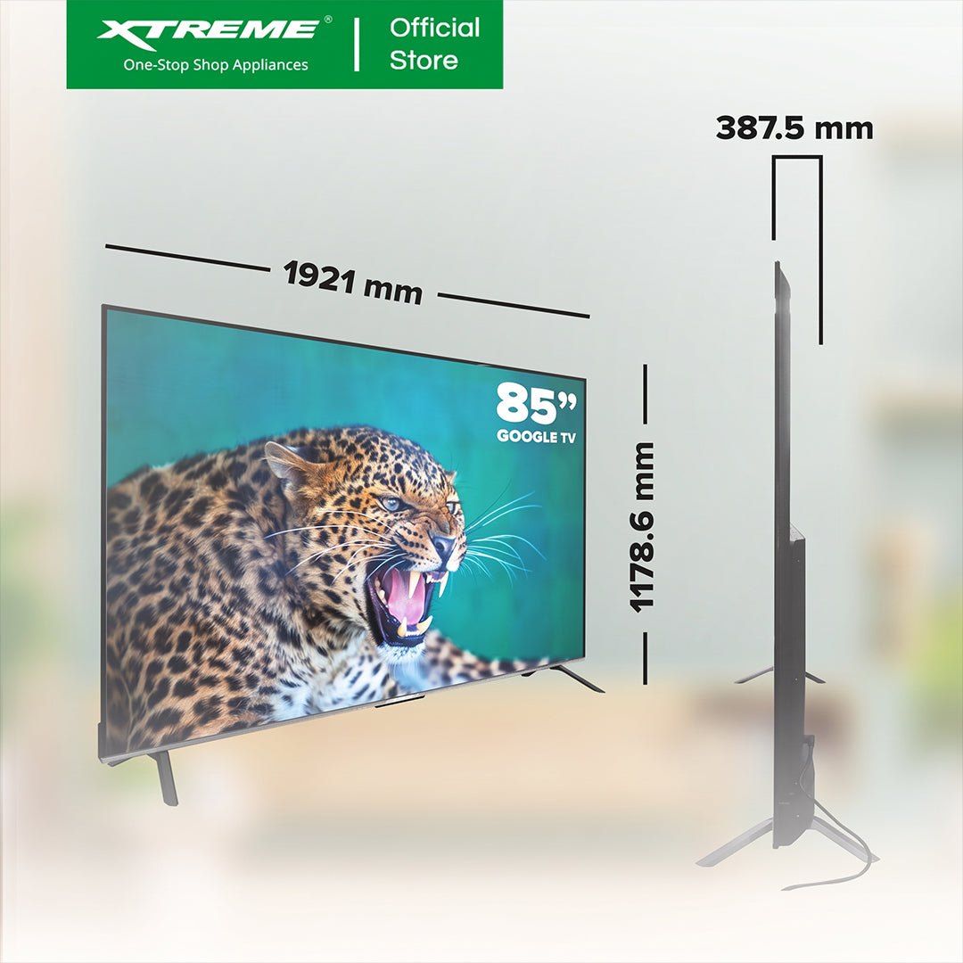 XTREME 85-inch Google TV with Voice Control (MF-8500GO)