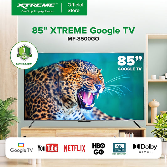 XTREME 85-inch Google TV with Voice Control (MF-8500GO)