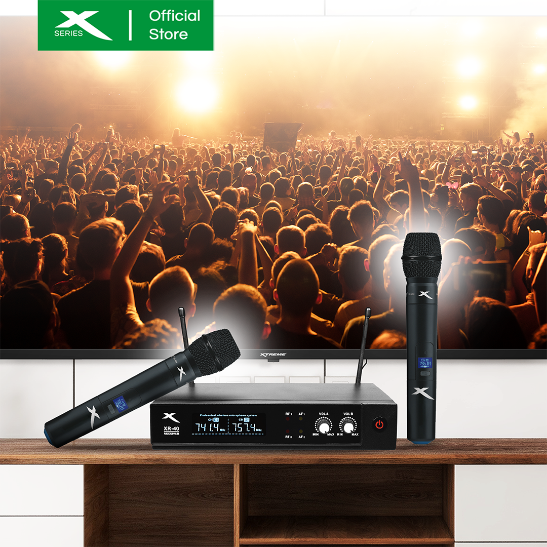 X-SERIES Professional Duet Wireless Microphone | XDM-40PROX