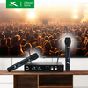 X-SERIES Professional Wireless Dual Microphone with Receiving Fixed Frequency | XDM-40PROX