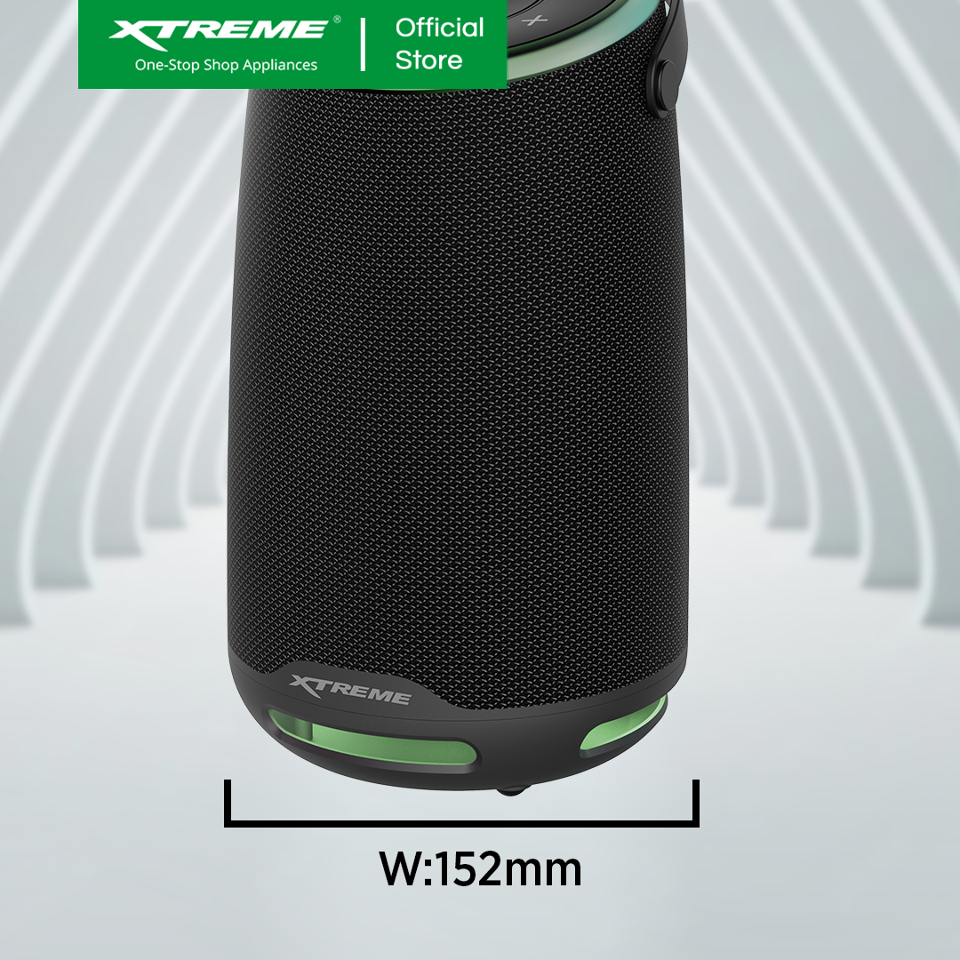 XTREME X-BULLET – IPX5 Splash Proof, Portable Wireless Bluetooth TWS Speaker (X-BULLET)