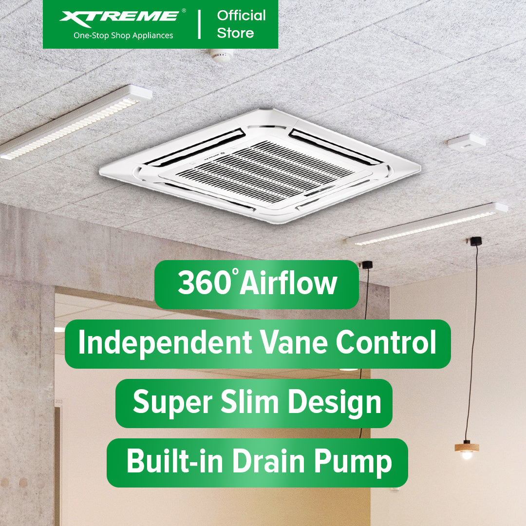 XTREME COOL 5.0T Inverter Ceiling Cassette Aircon (XACC5i)