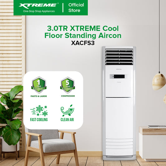 XTREME COOL 3.0T Inverter-Grade Floor Standing Aircon (XACFS3)