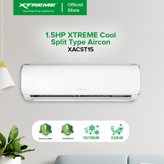 XTREME COOL 1.5HP Inverter-Grade Split Type Aircon (XACST15)