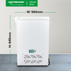 5.0CU FT X-Series Chest Freezer (XCOOL-CF5X)