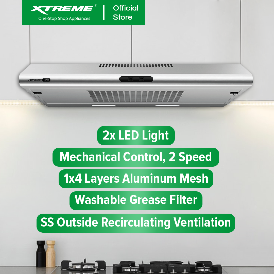 90CM XTREME Home Rangehood | XHOOD-90CM2