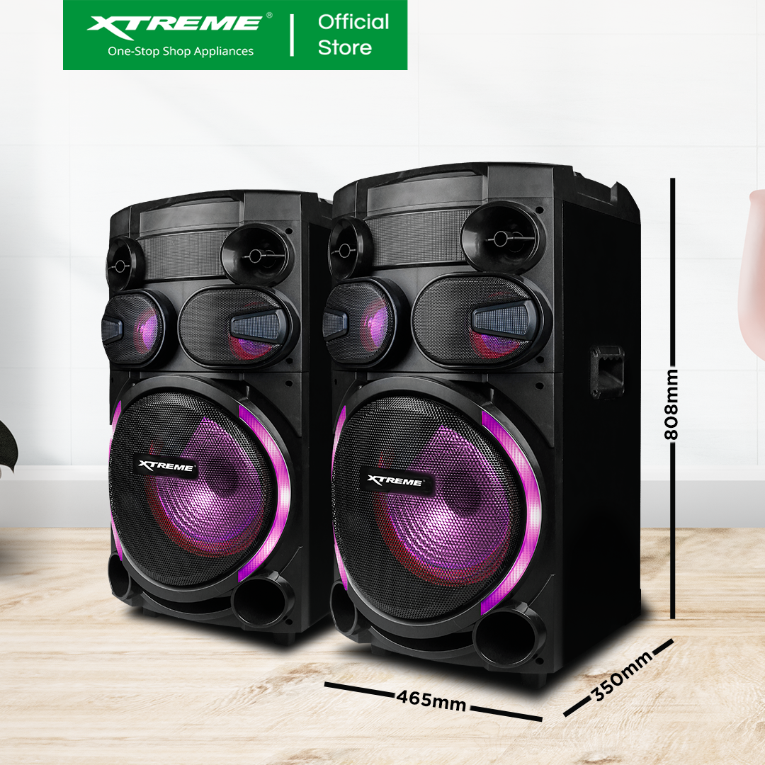 XTREME 550Wx2 Amplified Speaker (XJAM-12)