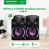 XTREME 650Wx2 Amplified Speaker Bluetooth FM USB and TF with Mic Input | XJAM-15