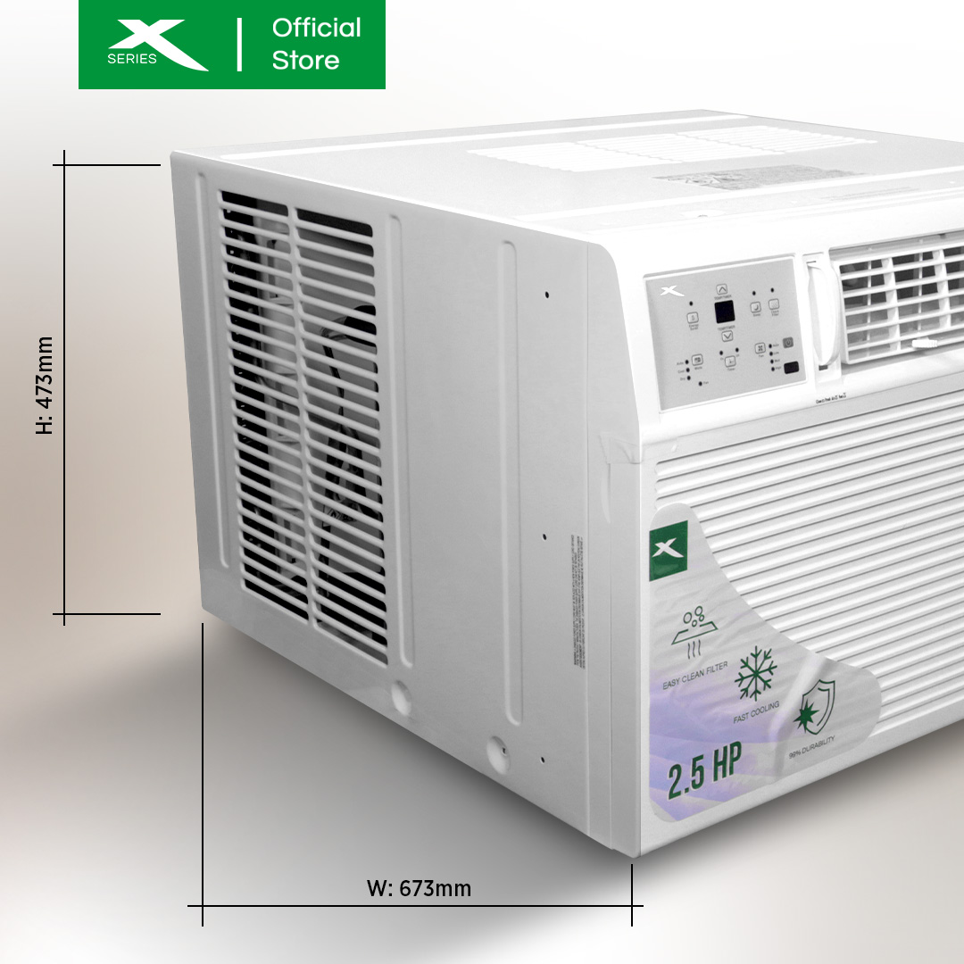 XTREME COOL 2.5HP Inverter-Grade Window Type Aircon with Remote (XACWT ...