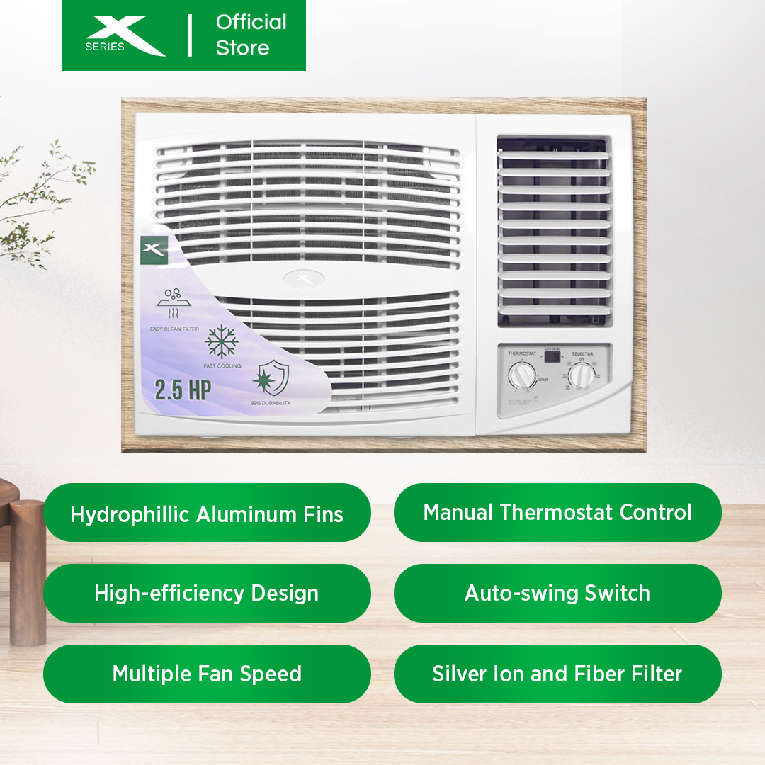 2.5HP XTREME COOL Window type manual (XACWT25)