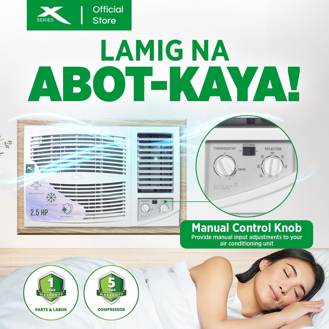 2.5HP XTREME COOL Window type manual (XACWT25)
