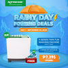 X-SERIES Twin Tub Washing Machine GET FREE X-SERIES Dry Iron [XWMTT0006XBNDXHIRONDRYBLUEX]