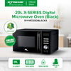 20L X-SERIES Digital Microwave Oven (Black) | XH-MO20DBLACKX