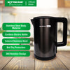 Load image into Gallery viewer, 1.7L X-Series Stainless Steel Electric Kettle (Black) (XH-KT-SS17BLACKX)