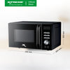 20L X-SERIES Digital Microwave Oven (Black) | XH-MO20DBLACKX