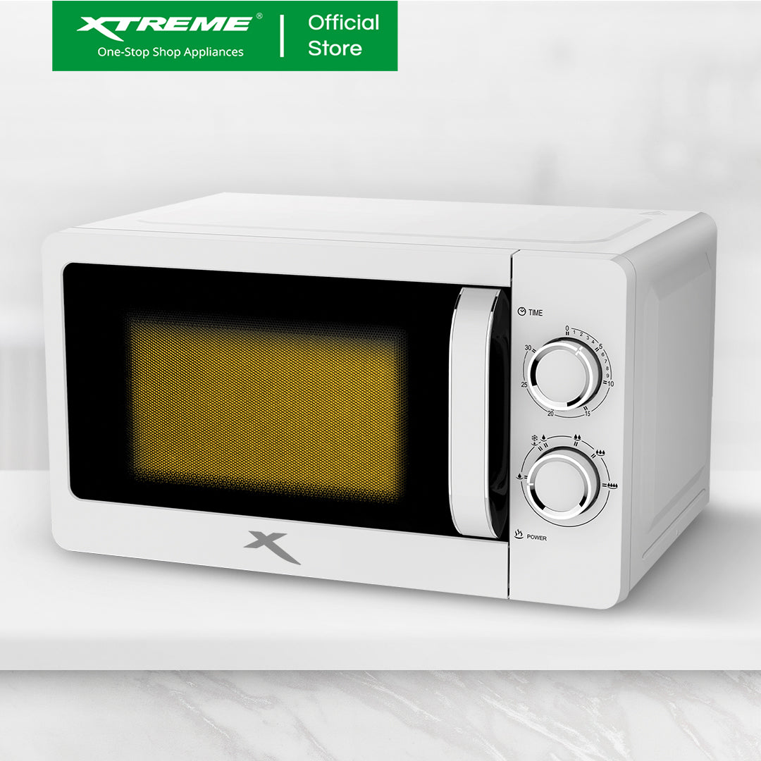 20L X-SERIES Manual Control Microwave Oven (White) | XH-MO20MWHITEX