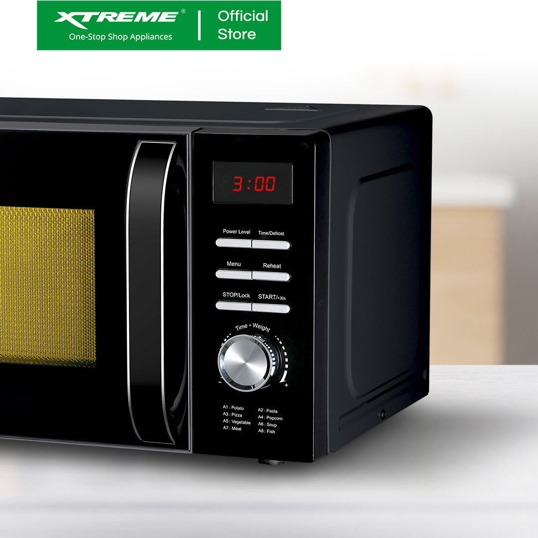 20L X-SERIES Digital Microwave Oven (Black) | XH-MO20DBLACKX
