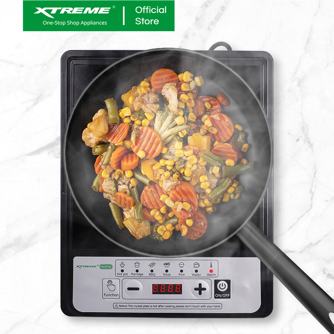 X-SERIES 2100W Induction Cooker with 8 Power/Temperature Levels for Adjustment | XH-IC2100v2X