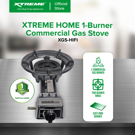 XTREME HOME Single Burner Commercial Gas Stove (XGS-HIFI)