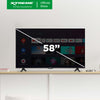 XTREME 58 inch Smart Android TV  11.0 4K UHD Frameless with Free Wall Bracket (Black) | MF-5800SA